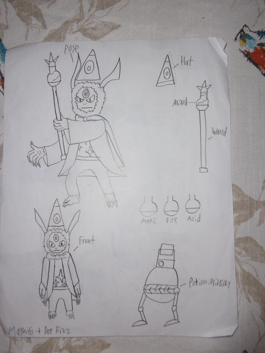 Magnifo + Pop Fizz concept art by RealSF on DeviantArt