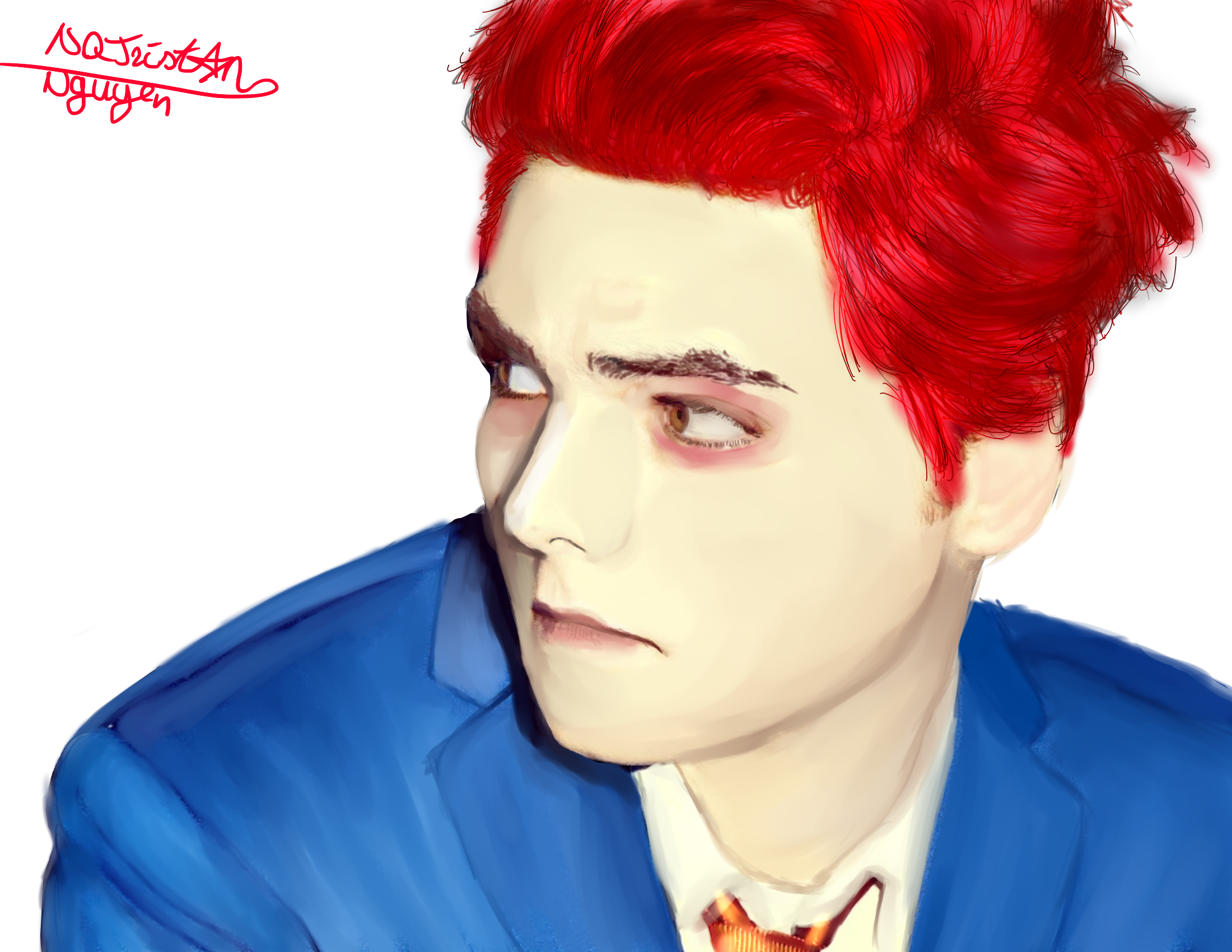 Gerard Way portrait