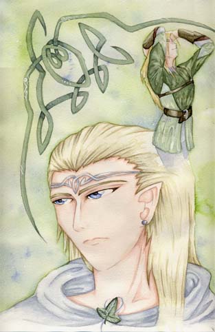 Haldir and legolas