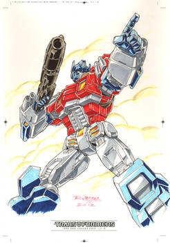 Optimus Prime #1 for Transformers IDW Limited V. 2