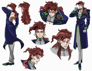 Kakyoin part 4 dimond is unbreakable  Sheet