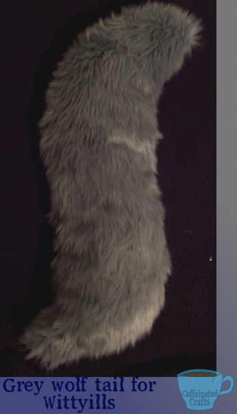 Grey Wolf Tail for Wittyills