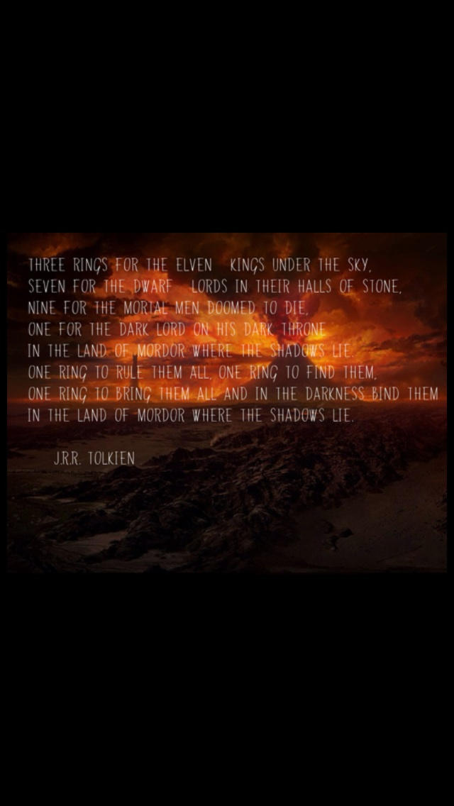 The One Ring Inscription by Luthien2018 on DeviantArt