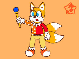 Tails as Kirby: Beam