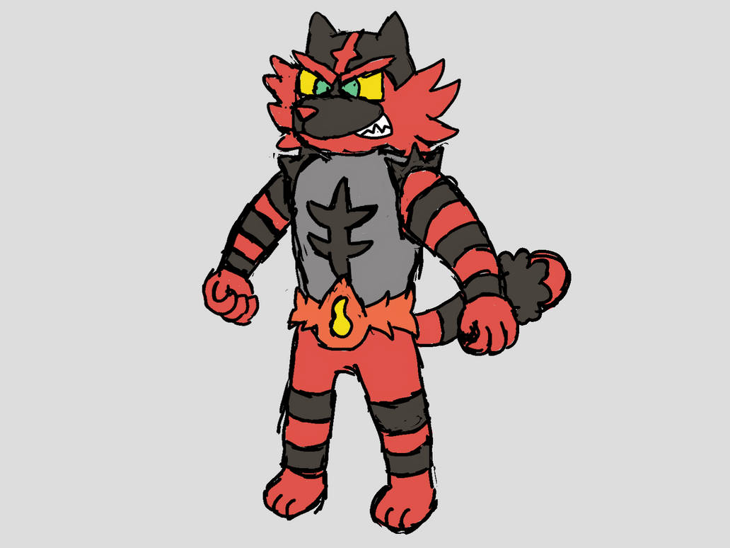 Chibi Incinaroar Day 12: Incineroar by ElectroKyurem on DeviantArt