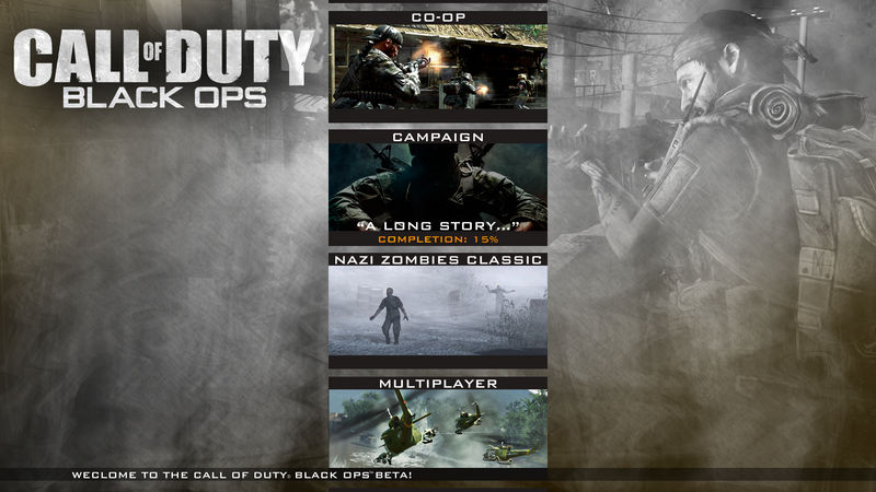 Call of Duty Black Ops Menu by Supernovaxp on DeviantArt