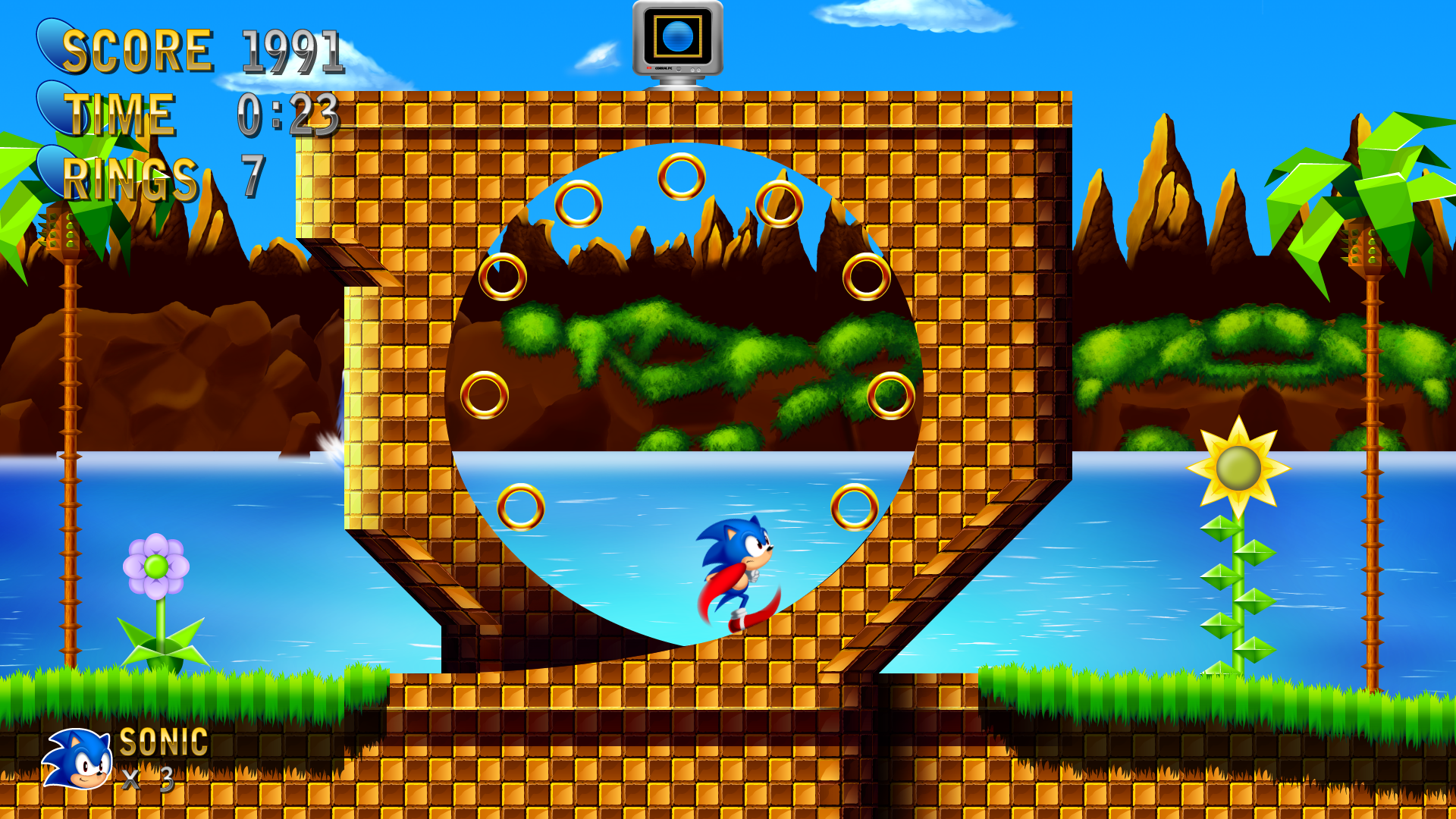 Green Hill Zone by Corral-Summer on DeviantArt