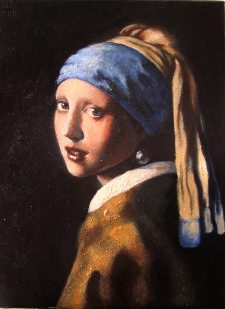 The Girl with a pearl earring by EmilieDionne
