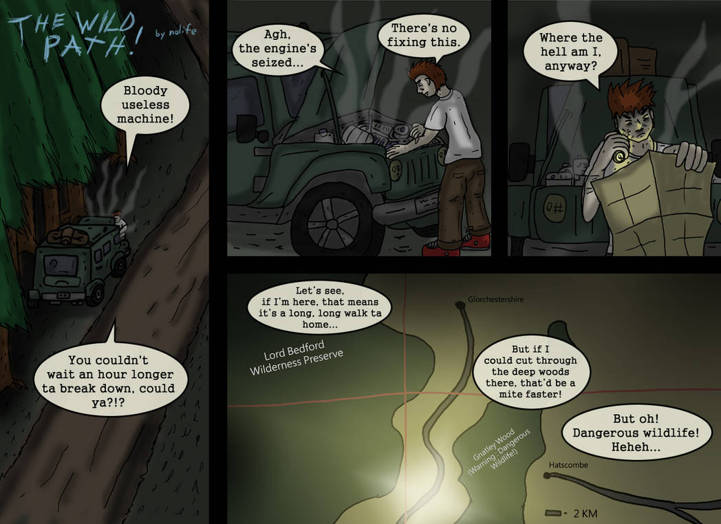 The Wild Path -1 of 10- by Altered-Zangy on DeviantArt