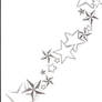 Tattoo Flash Stars shadings