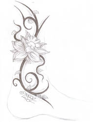 Tattooflash Tribal Flower 2