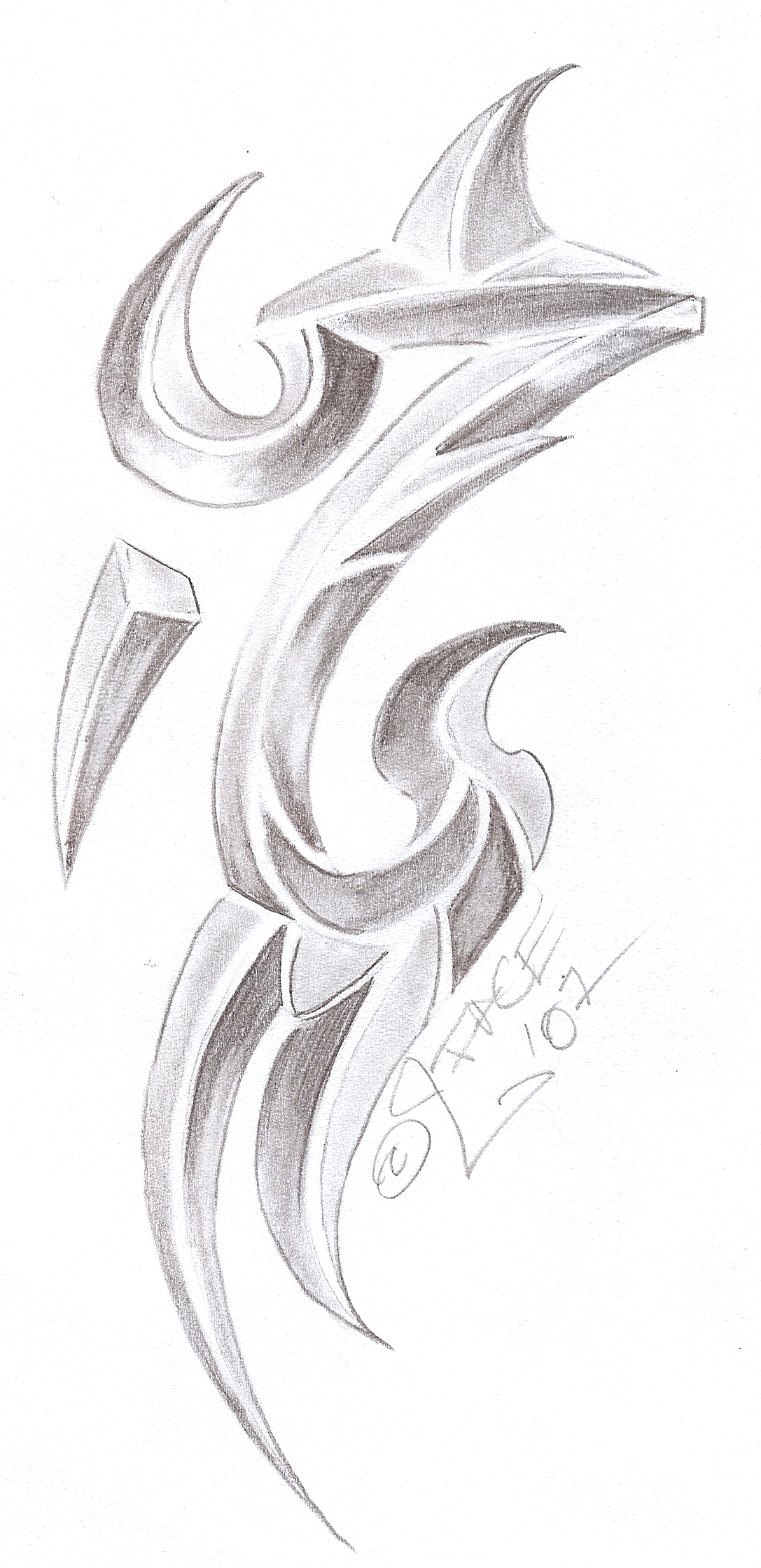 Tattooflash Tribal Chrome 3D by 2Face-Tattoo on DeviantArt Tattooflash Tribal Chrome 3D by 2Face-Tattoo on DeviantArt