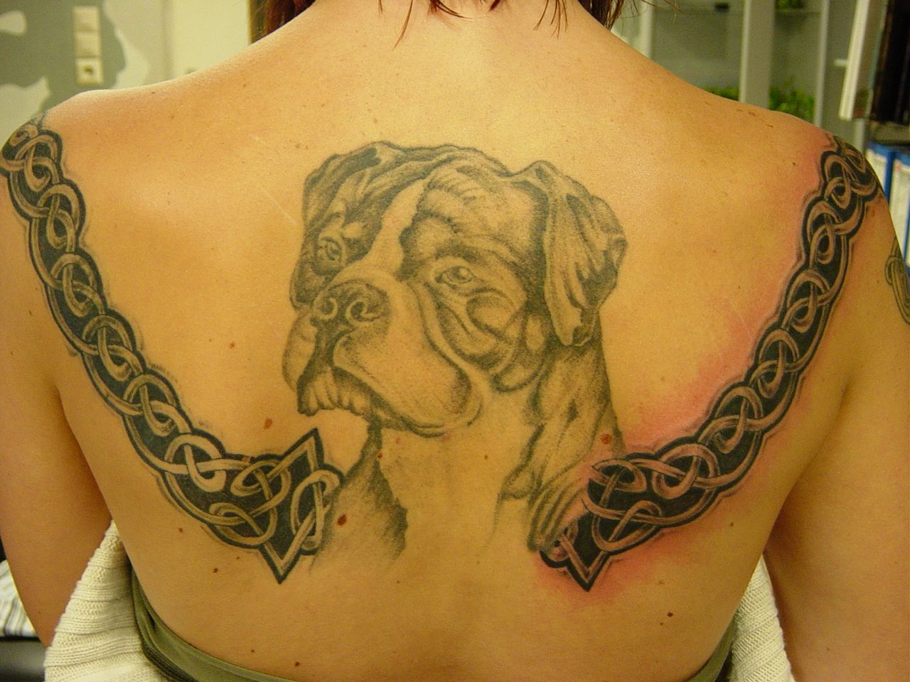 Dog Tribal Tattoo by 2Face-Tattoo on DeviantArt Dog Tribal Tattoo by 2Face-Tattoo on DeviantArt