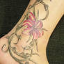 Flower Tribal Tattoo