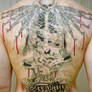 Back piece man Tattoo