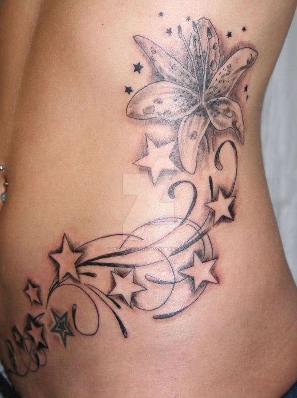 Flower Stars  more Tattoo