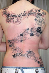 Backpiece New School Tattoo