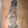 Devil Girl in chains Tattoo