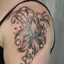 Flower Stars Tribal Tattoo