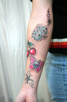 Cherry Heart Tattoo By 2Face Tattoo On DeviantArt cherry-heart-tattoo-by-2face-tattoo-on-deviantart