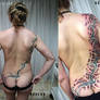 Back coverup Tribal Tattoo
