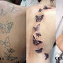 Cover up Butterflies Tattoo