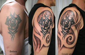 Cover Tattoo Tribal