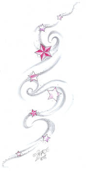 Star Tat Design shading