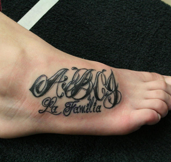 Chicano Style Lettering TaT
