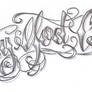 Chicano lettering God Design