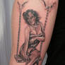 Pin up swing Tattoo