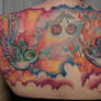 Swallow big color Tattoo