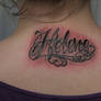 chicano lettering name Tattoo