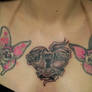 Heart lettering Tattoo