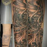 Skull chicano arm cover up