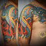 Asia dragon tattoo