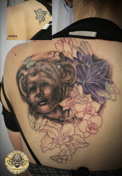 Daughter Portrait tattoo 1.ses