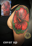 cover up hibiscus floral