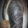 Tribal snake cover up