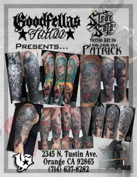 Guestspot 2Face @Goodfellas Tattoo Art Studio CA