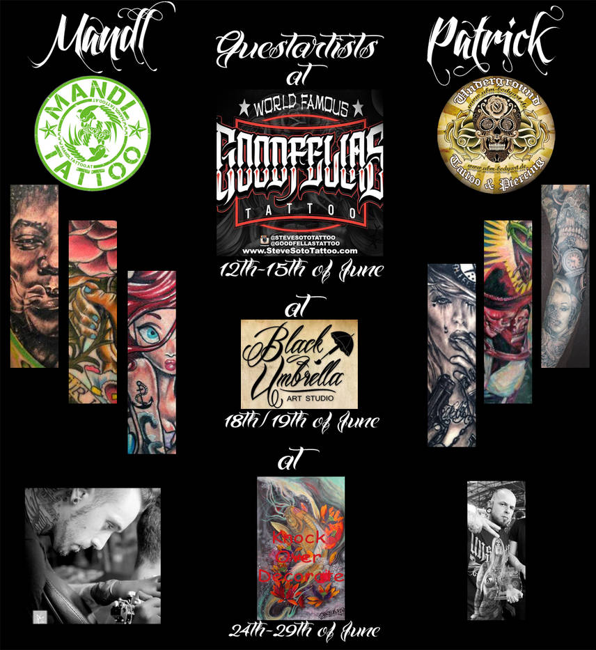 Guest-spot-tour! June 2013 - CALI/USA + Japan!!!! by 2Face-Tattoo