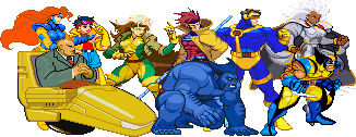 90s X-Men Sprites