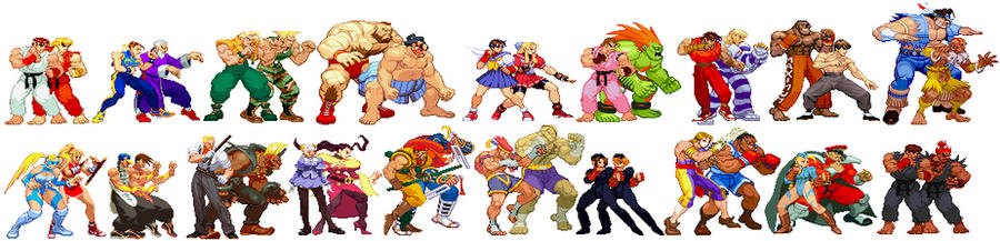 Street Fighter Alpha Tag