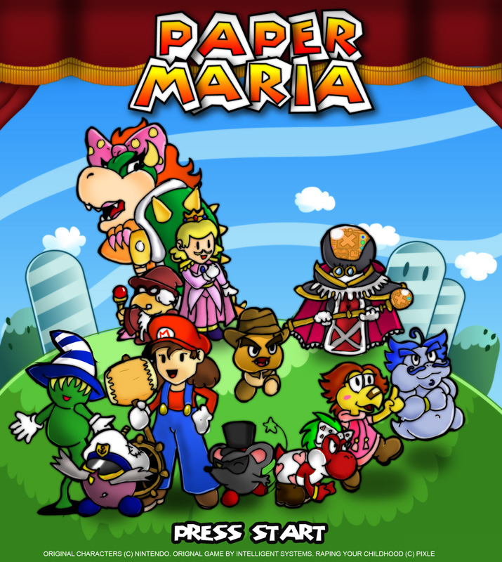 Paper Mario tTYD: Gender Swap