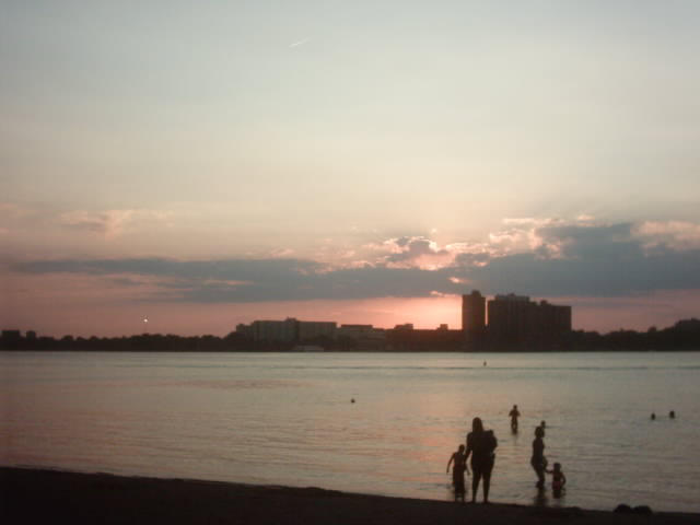 Sunset at belle isle '05