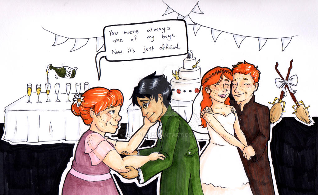 Harry and Ginny Wedding by srw110 on DeviantArt