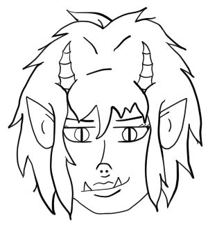 Haruka Nakano Lineart