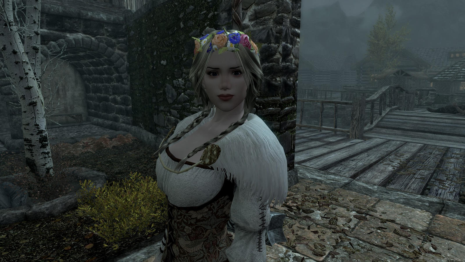 Skyrim Vilja Wedding Dress By Thephantom52 On Deviantart