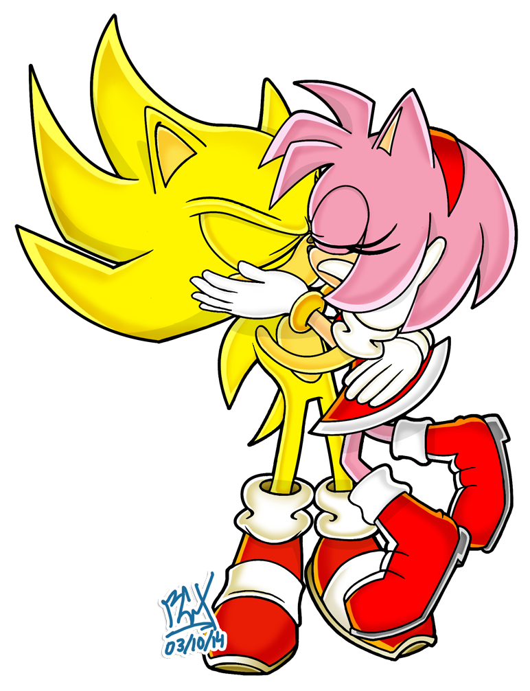 Sonamy Channel on X: I'm working on a new Classic #Sonamy artwork