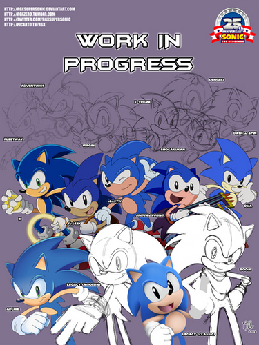 Movie Sonic in Forever [Sonic the Hedgehog Forever] [Works In Progress]